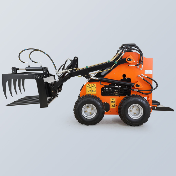 38" Heavy-Duty Hydraulic Root Grapple – For Mini Skid Steers image 1
