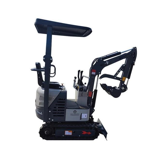 1-Ton Mini Small Excavator – Koop Diesel/Gasoline Engine Micro Crawler Digger (AGT-L12) image 1