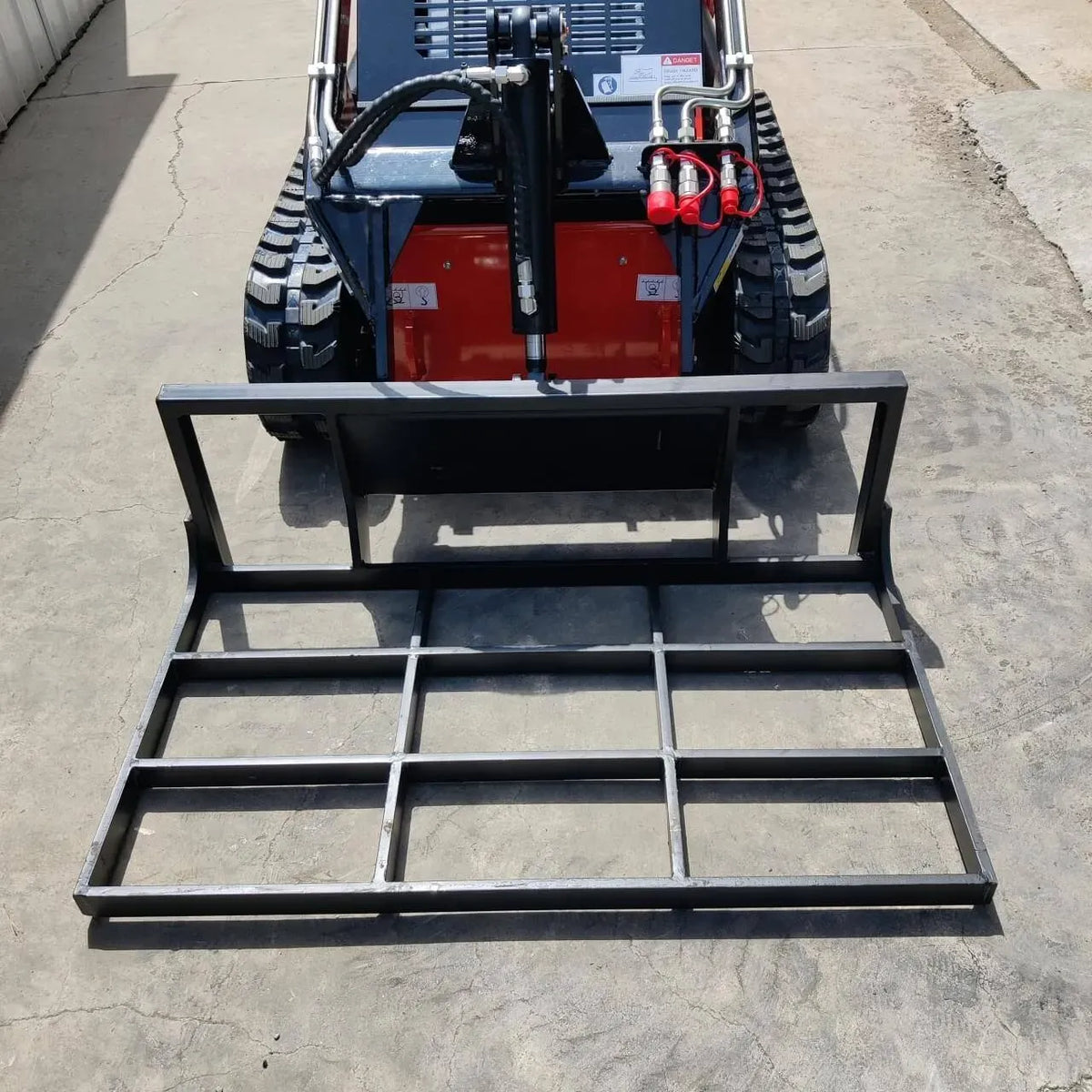 Heavy-Duty Skid Steer Land Leveler and Grader Attachment image 3