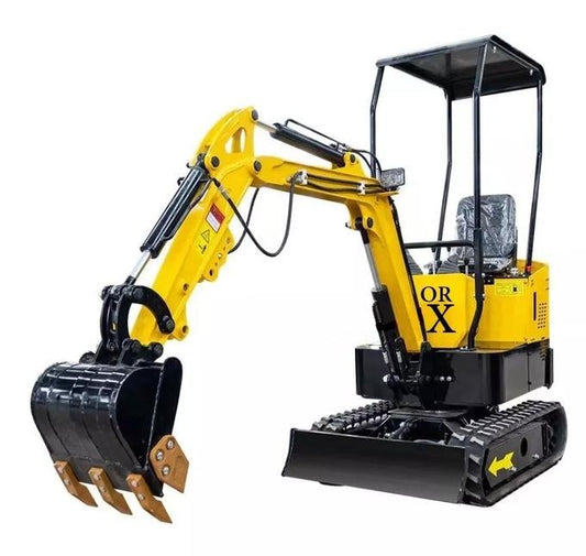 1-Ton Mini Small Excavator – 13.5HP Briggs & Stratton Gasoline Engine EPA-Certified Micro Crawler Digger image 0