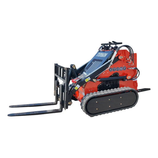 Heavy-Duty Skid Steer Pallet Fork Attachment – Industrial Cargo & Material Handler image 0