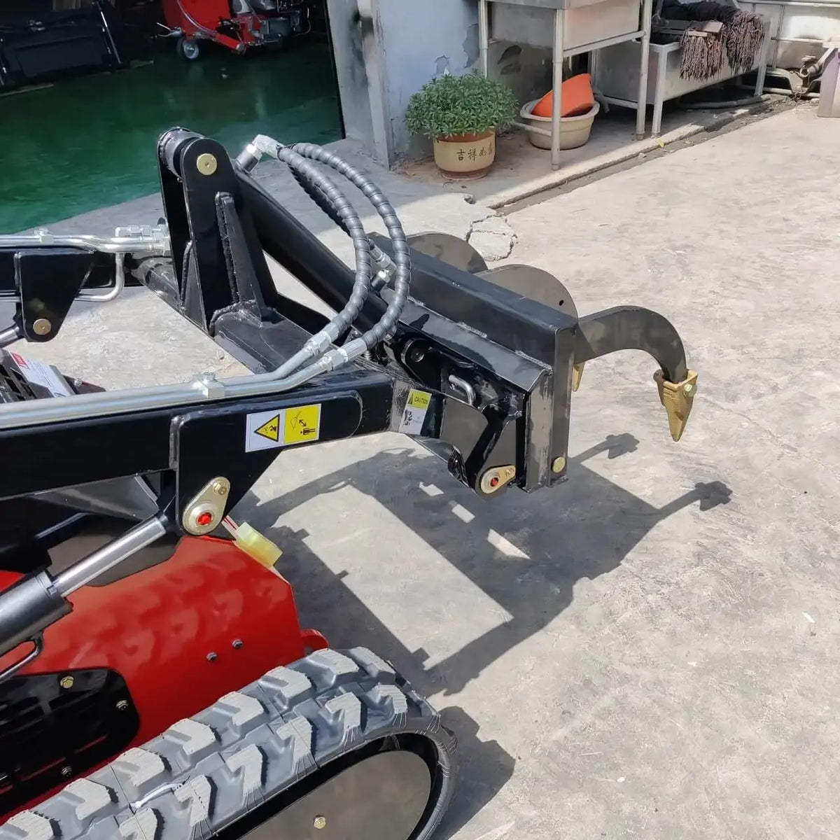 Heavy-Duty Skid Steer Scarifier Ripper Attachment – Industrial Ground Breaker image 4