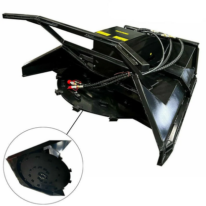 60" Heavy-Duty Skid Steer Forestry Disc Mulcher – AGT Industrial (AGT-SSDM) image 3