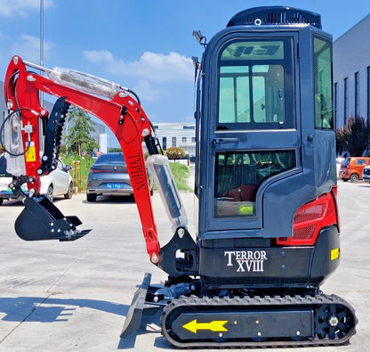 2-Ton Mini Excavator Digger Tractor – EPA-Certified Kubota D902 Diesel Engine image 1