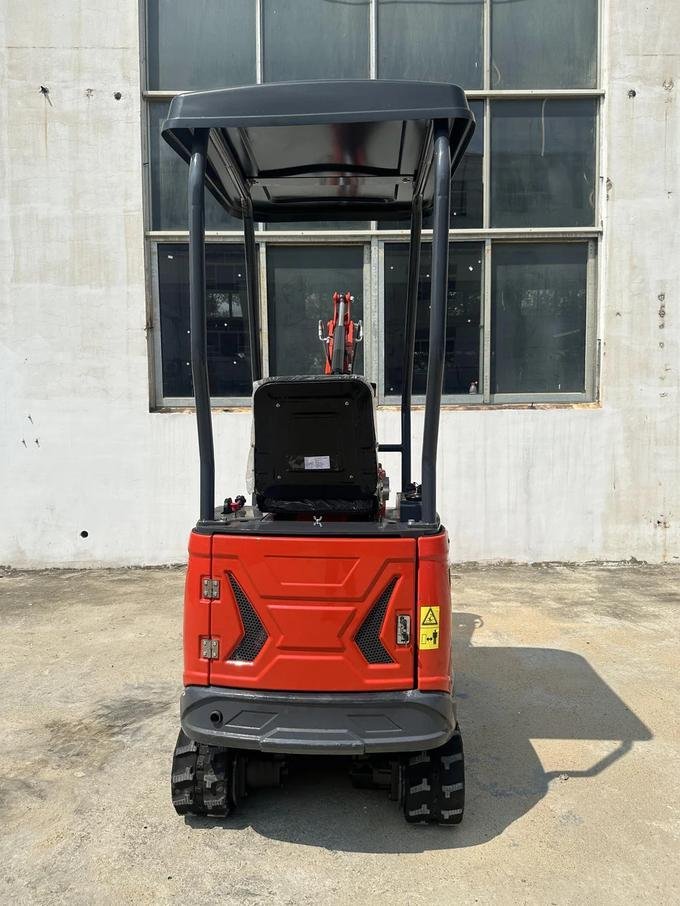 1-Ton Mini Small Excavator – 13.5HP Briggs & Stratton Gasoline Engine Micro Crawler Digger (AGT-DJ14) image 4
