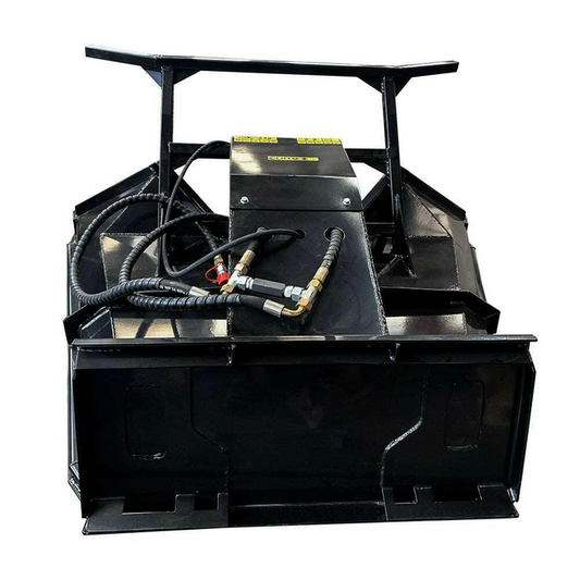60" Heavy-Duty Skid Steer Forestry Disc Mulcher – AGT Industrial (AGT-SSDM) image 0