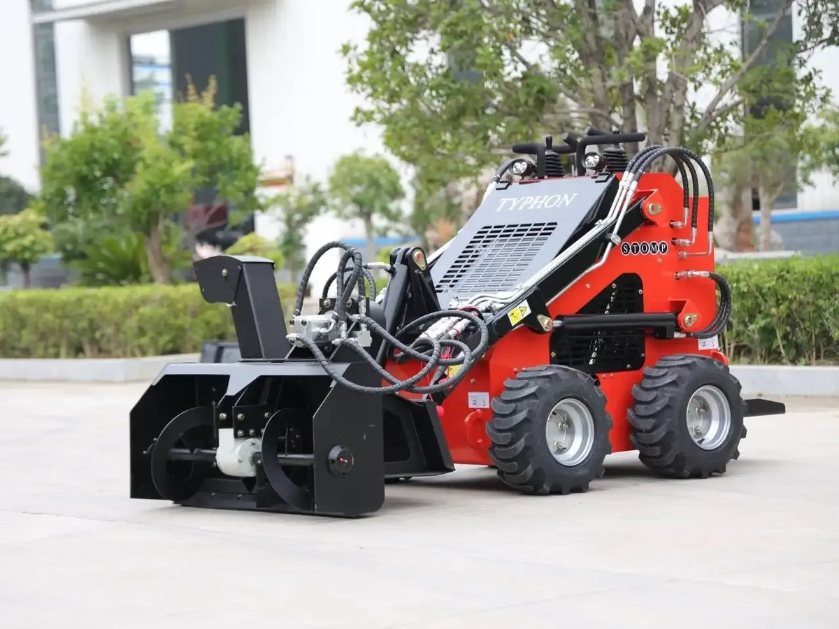Heavy-Duty Skid Steer Hydraulic Snow Blower Attachment – Commercial Snow Thrower image 1