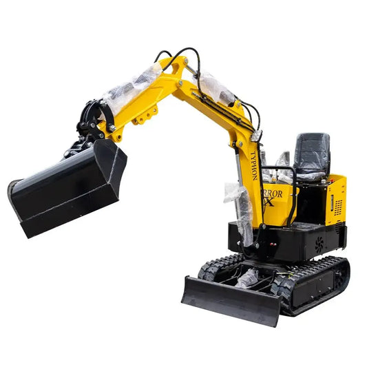 600mm Heavy-Duty Hydraulic Tilting Bucket – For TYPHON & 3-Ton Mini Excavators image 0