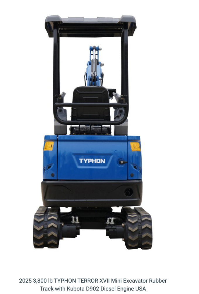 2025 Heavy-Duty Mini Excavator Crawler – EPA-Certified Kubota Diesel D902 Engine image 4