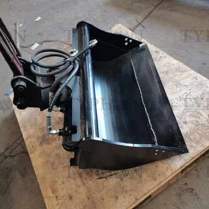 31" Heavy-Duty Hydraulic Tilt Grading Bucket – For 2.5-Ton Mini Excavators image 0