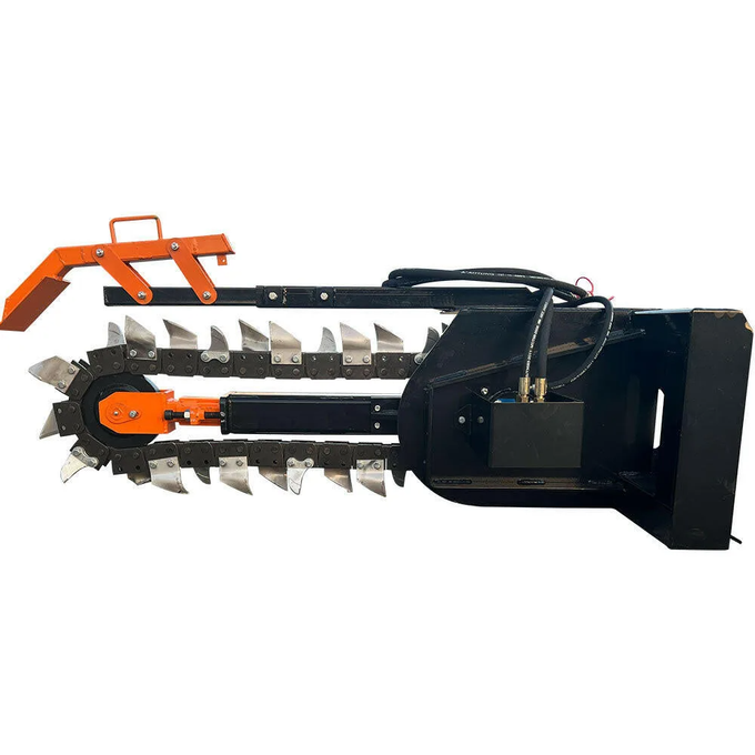 48" Heavy-Duty Skid Steer Trencher Attachment – AGT Industrial (ECSSCT72) image 7