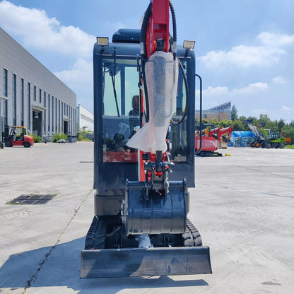 2-Ton Mini Excavator Digger Tractor – EPA-Certified Kubota D902 Diesel Engine image 4