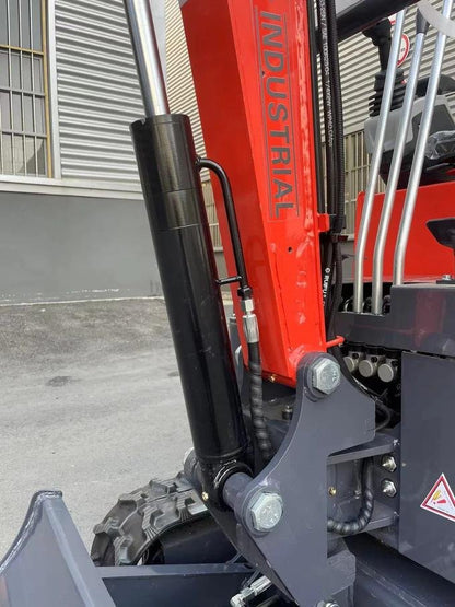 1-Ton Mini Small Excavator – 13.5HP Engine with Advanced Pilot System & Factory Hydraulic Thumb (AGT Industrial Updated Model) image 4