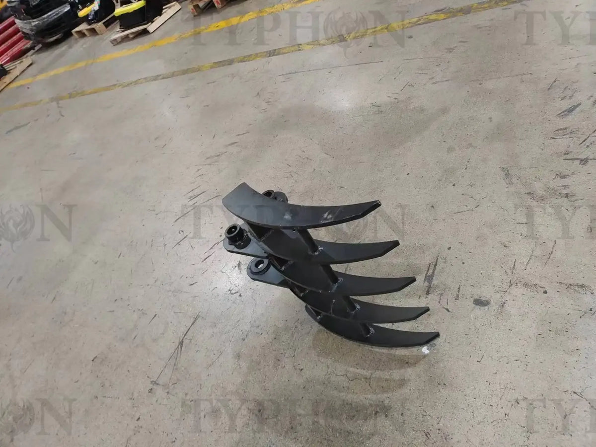 22" Heavy-Duty Mini Excavator Rake Attachment – For 2 to 3.5-Ton Diggers image 2