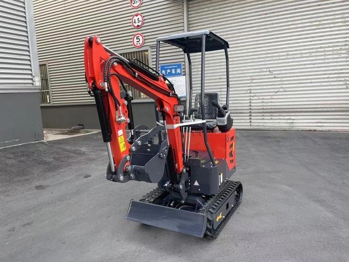 1-Ton Mini Small Excavator – 13.5HP Engine with Advanced Pilot System & Factory Hydraulic Thumb (AGT Industrial Updated Model) image 1
