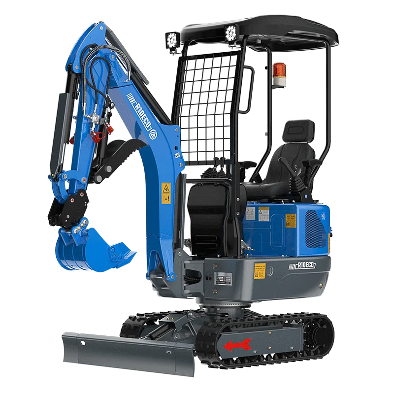 RIPPA R10 1-Ton Mini Excavator – The Ultimate Ultra-Compact Powerhouse | Fits Through Standard Gates & Doors! image 1
