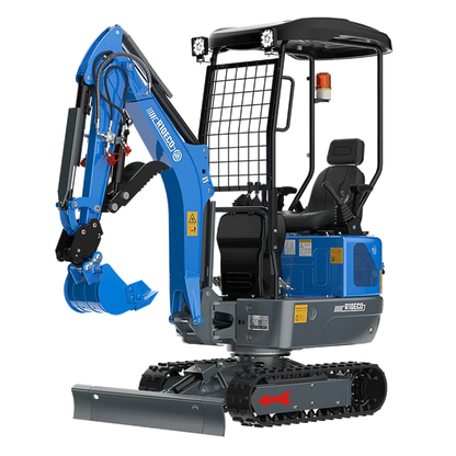 RIPPA R10 1-Ton Mini Excavator – The Ultimate Ultra-Compact Powerhouse | Fits Through Standard Gates & Doors! image 1