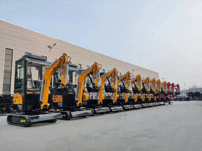 TYPHON TERROR XVIII Heavy-Duty Mini Excavator – 4000 lbs Rubber Track Digger with EPA-Certified Kubota D902 Diesel Engine (Alternative Layout) image 7